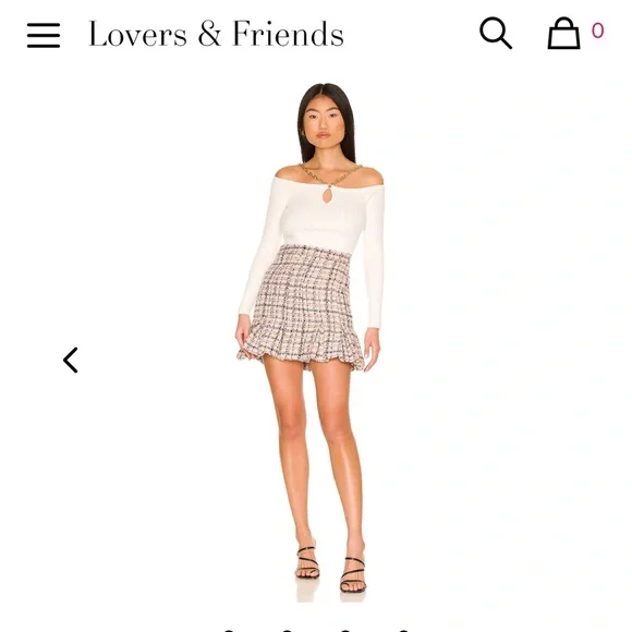 Lovers + Friends Kinsley Mini Skirt - Picture 5 of 9